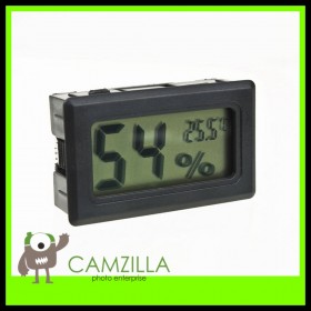 DigiFox LCD Digital Display Temperature and Humidity Meter for Dry Cabinet